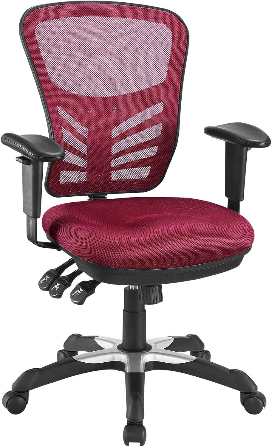 Articulate Ergonomic Mesh Office Chair in Red-0