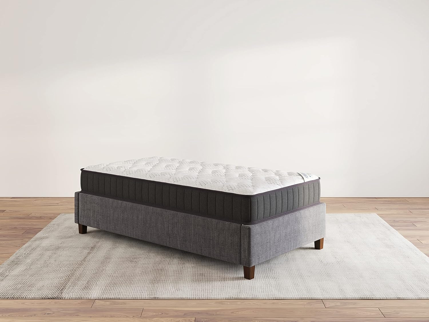 Twin Hybrid Mattress, Medium-Firm, Made in USA-3