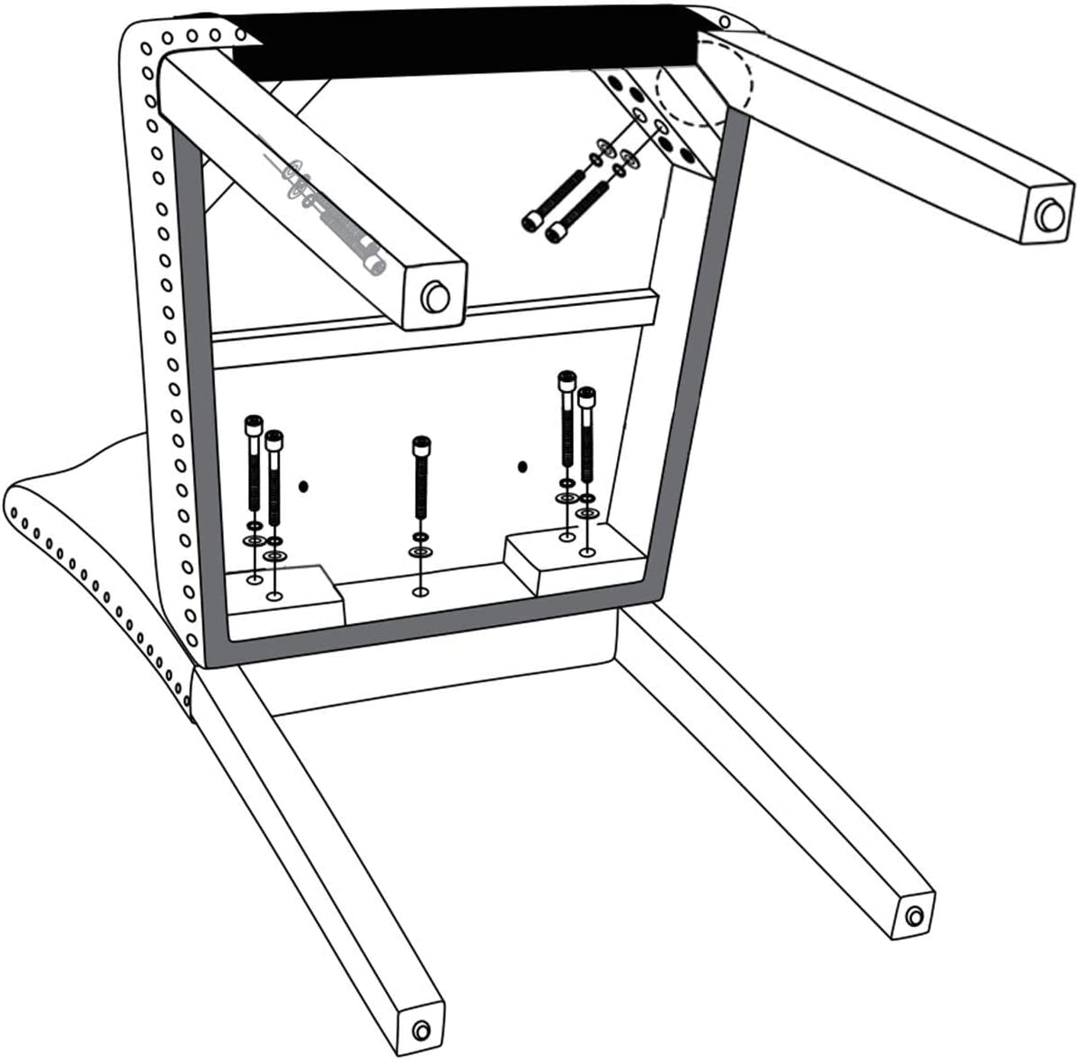 Dark Gray Non-Woven Chairs-1