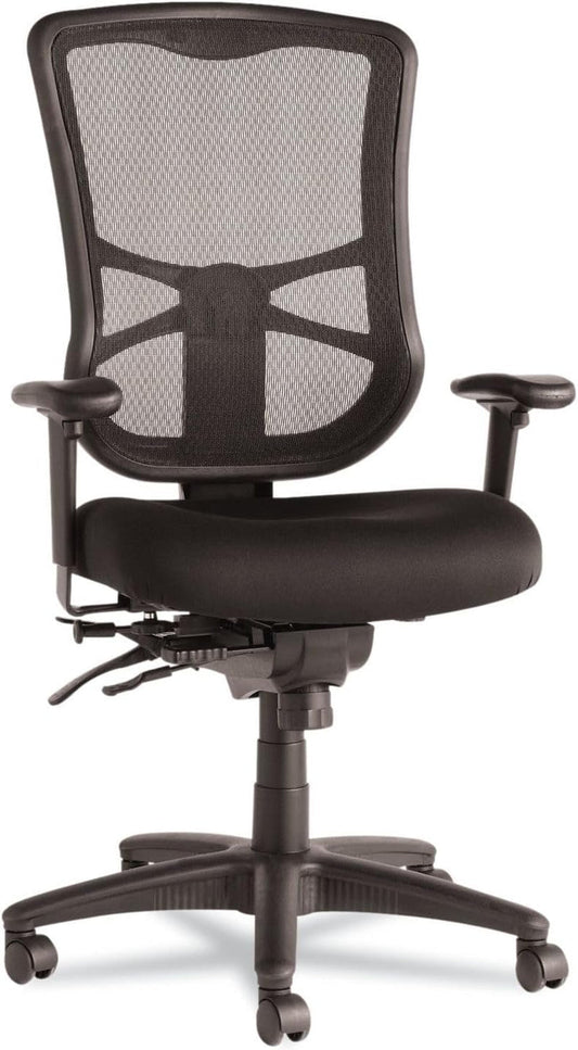 ALEEL41ME10B Elusion Series High-Back Multifunction Mesh Chair - Black-0