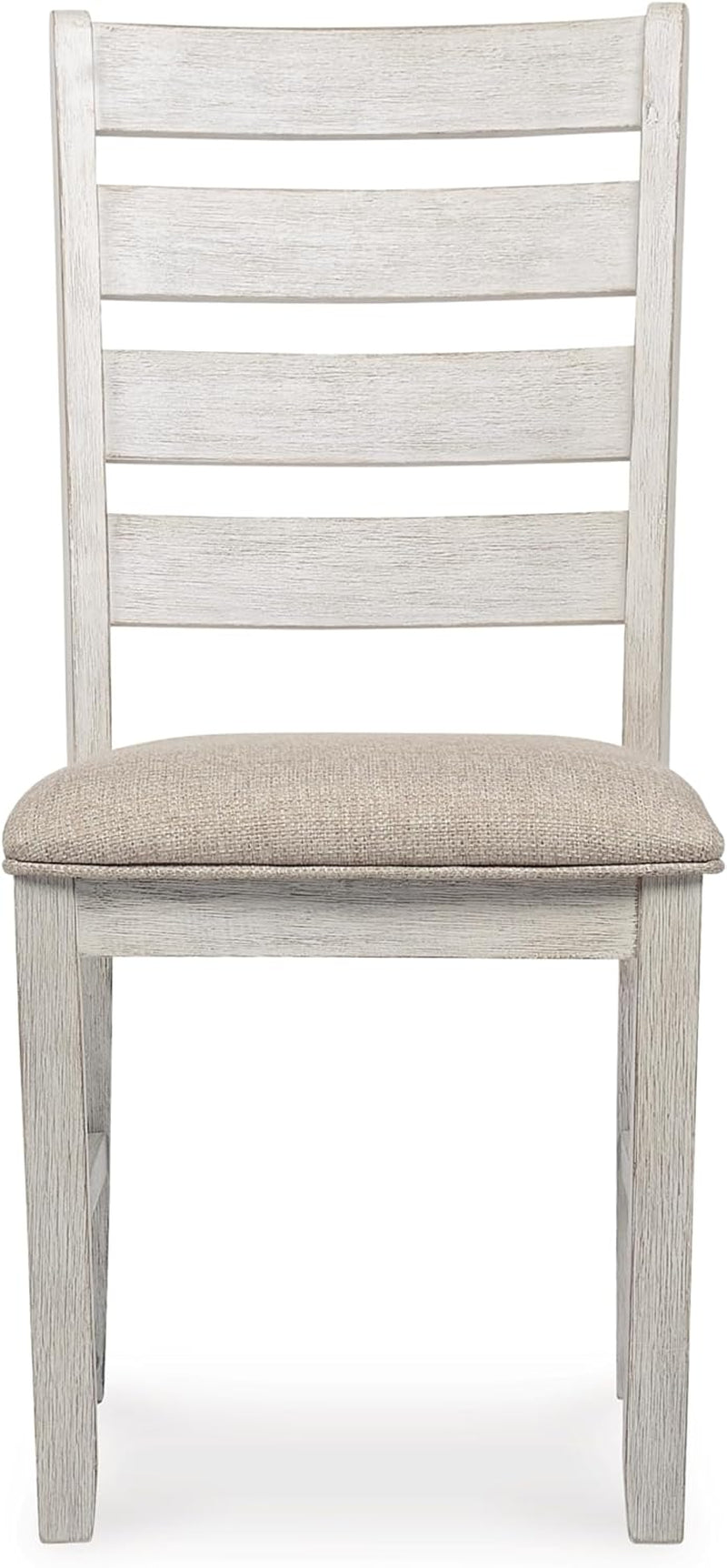 Skempton Modern Farmhouse Dining Room Chair, 2 Count, Whitewash-3