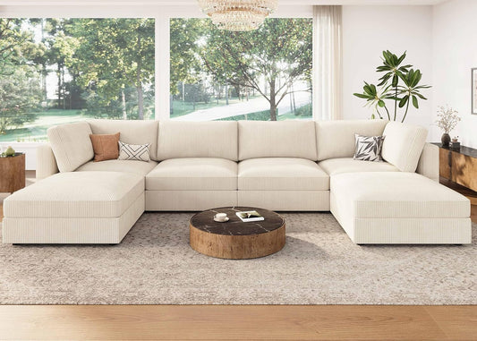 Modular Sectional Sofa with Storage Chaise-0