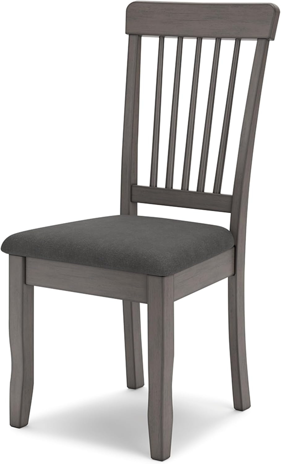 Shullden Casual Dining Room Side Chair with Spindle Back, 2 Count, Gray-3