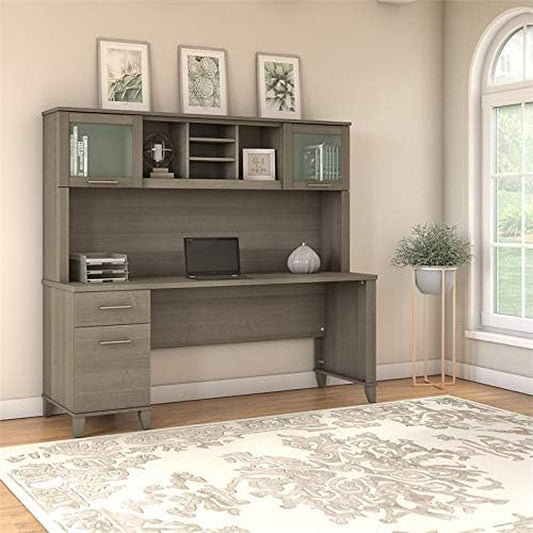 Somerset 72W Office Desk with Drawers-0