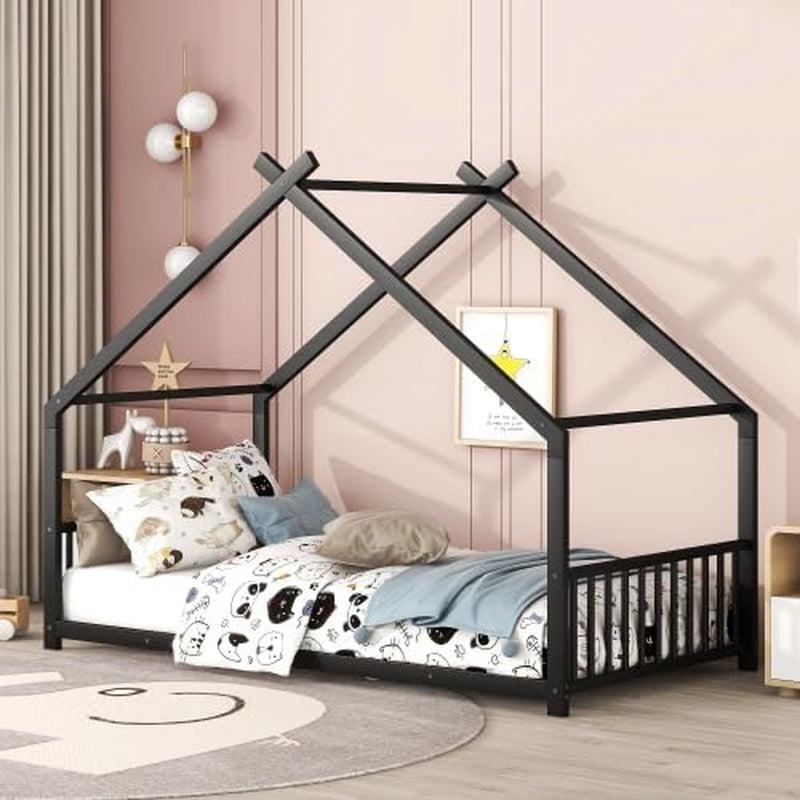 Queen Size Wall Murphy Bed with Desk Design-5