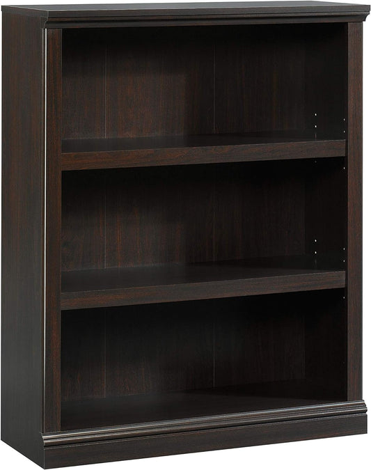 Miscellaneous Storage 3-Shelf Bookcase/ Book Shelf, Jamocha Wood Finish-0