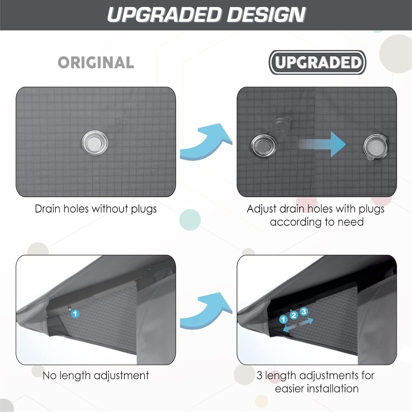 10X12 Outdoor Gazebo - Patio Screened Gazebo with Curtains and Windows for Deck, Lawn and Backyard (Dark Gray)-4