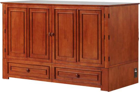 Paradiseo Murphy Cabinet Chest Bed with Charging Station-0