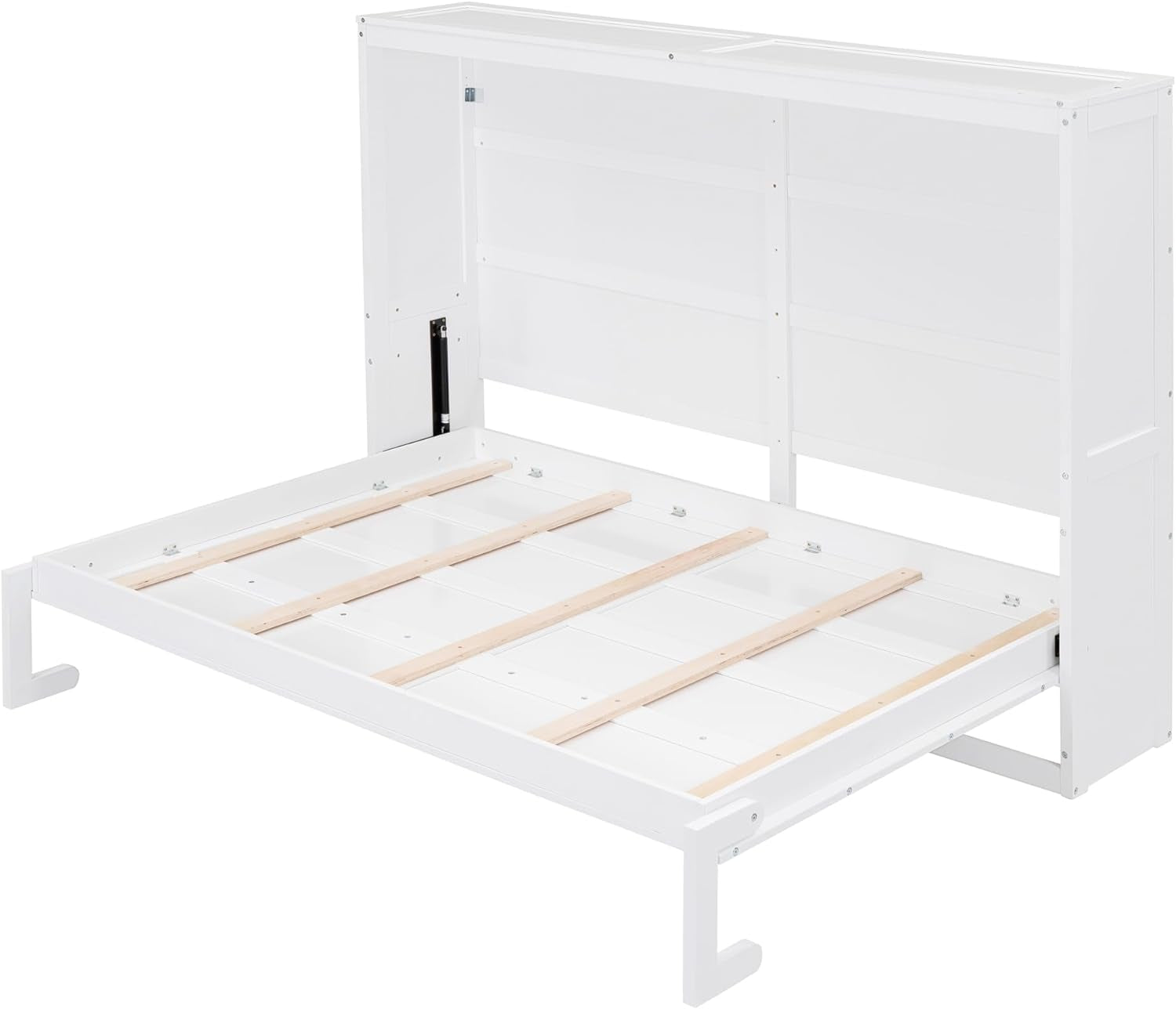 Space Saving Queen Murphy Bed No Boxspring-4