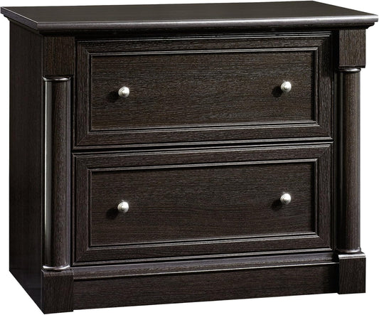Palladia 2 Drawer File Cabinet, Lateral Filing Cabinets for Home Office, Hanging File Folders Organizer, Interlocking Drawers, in Wind Oak Finish-0