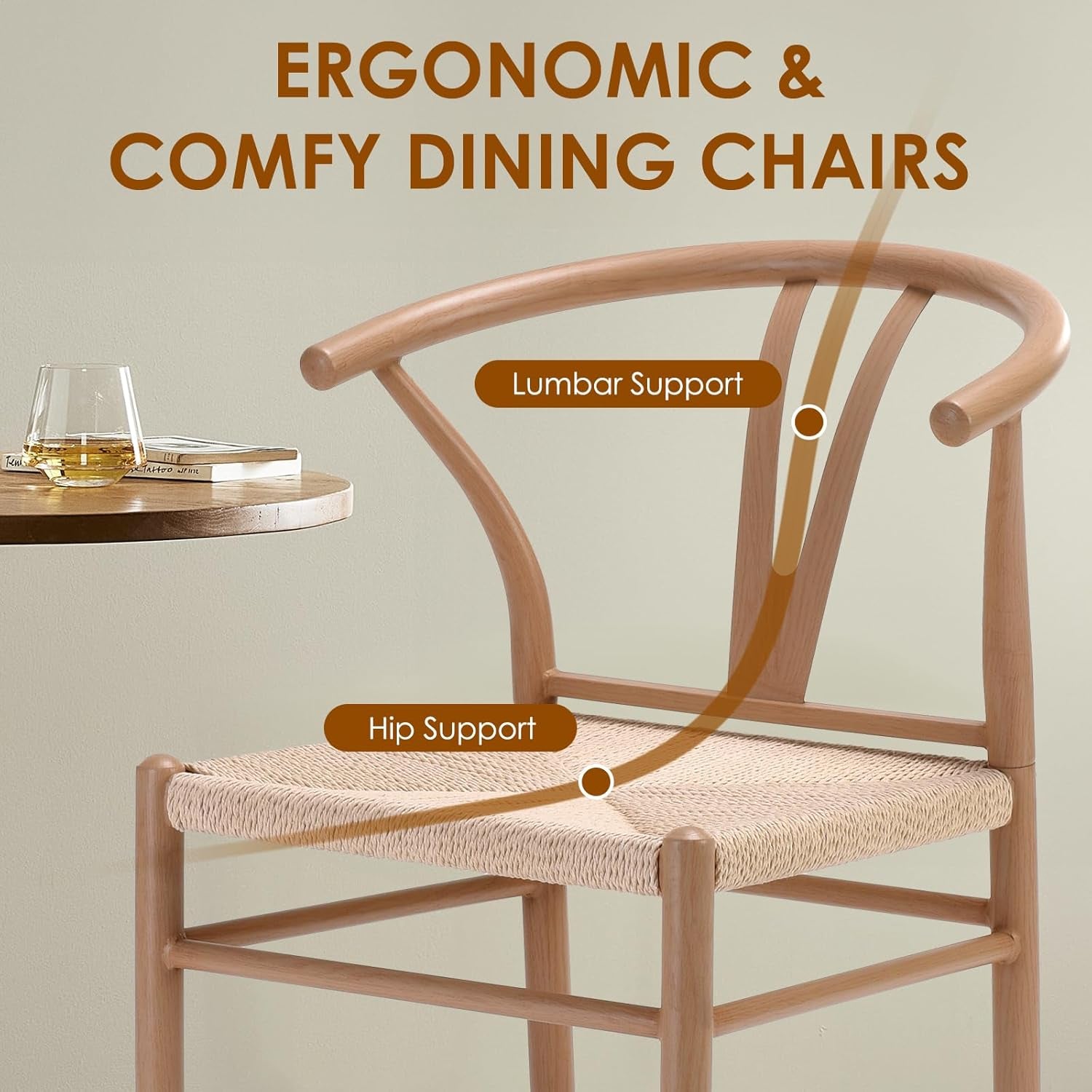 Mid Century Modern Metal Wishbone Dining Room Chairs Set of 2 4 for Your Kitchen Beach House-3