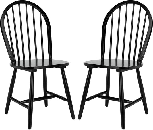 Home Camden 18-Inch Farmhouse Black Spindle Back-0