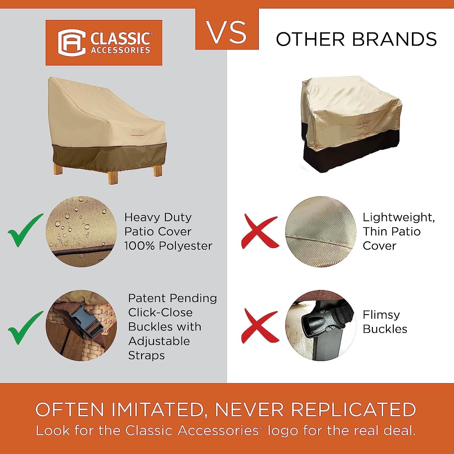 56-304-051501-EC Veranda V-Shaped Sectional Sofa Cover, X-Large, Pebble-Earth-Bark, Patio Furniture Covers-1