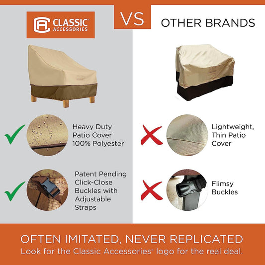 56-304-051501-EC Veranda V-Shaped Sectional Sofa Cover, X-Large, Pebble-Earth-Bark, Patio Furniture Covers-1