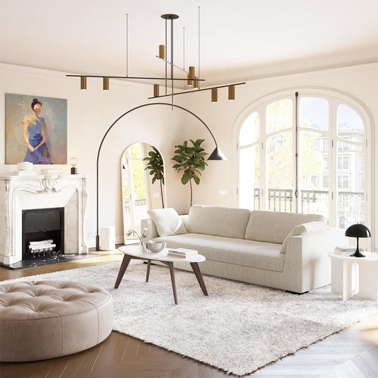 Capri Fabric Sofa, Bright Ash-1