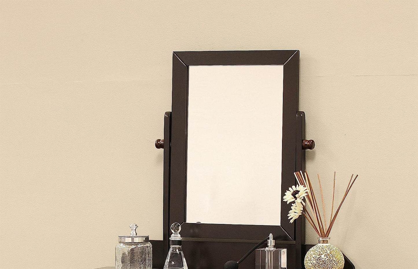 Frenchi Furniture Wood Vanity Set-1