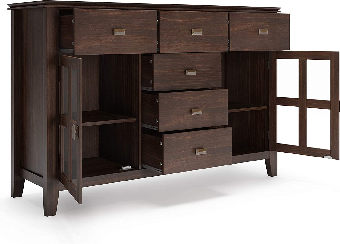 Artisan Chestnut Brown Contemporary Sideboard-3