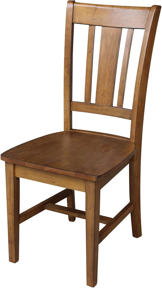 International Concepts San Remo Chair, Pecan-0