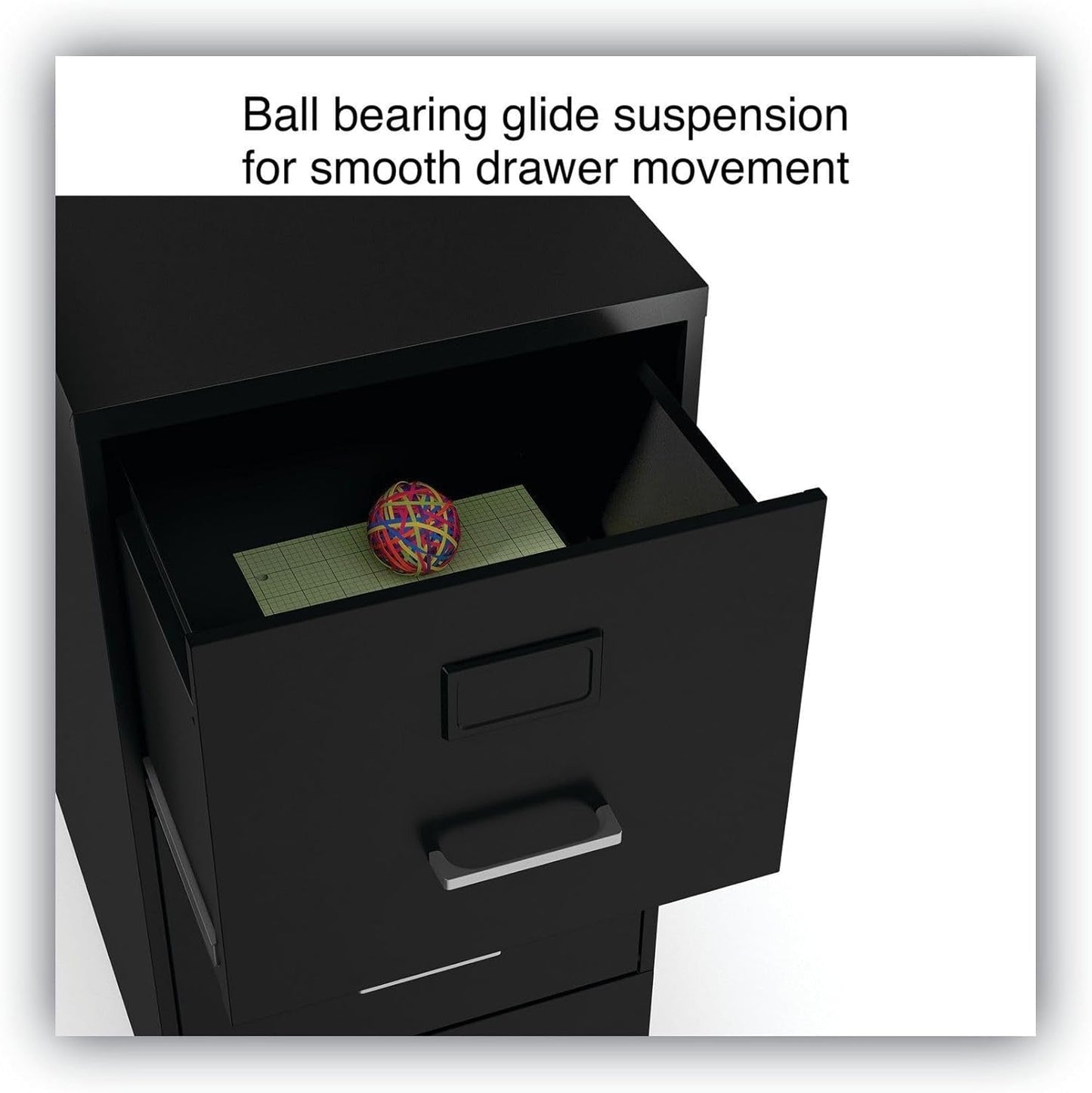 2806262 14 In. X 18 In. X 24.1 In. Soho 2-Drawer Vertical Letter File Cabinet - Black-4