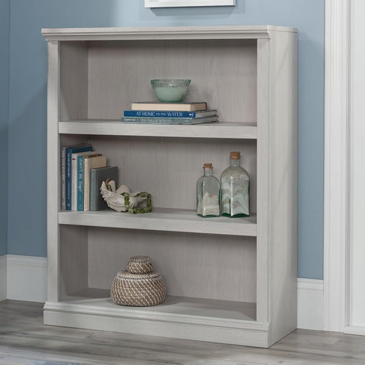 3 Tier Book Shelf Wooden Bookcase Multipurpose Bookshelf for Home Office, Living Room, in Glacier Oak-1