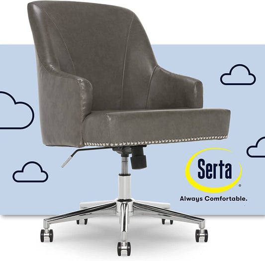 Memory Foam Office Chair with Adjustable Height-0