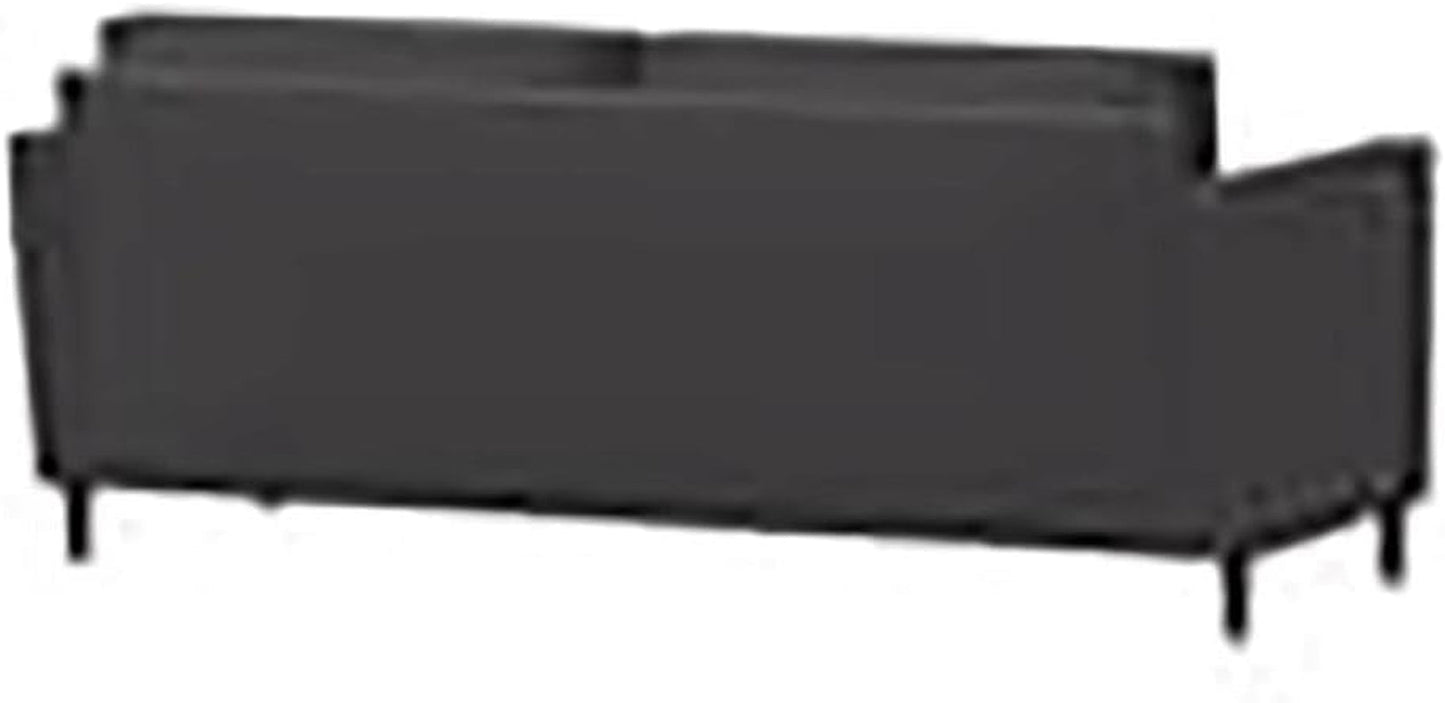 Heather Grey Fabric Sofa Modern, Stylish Design-4