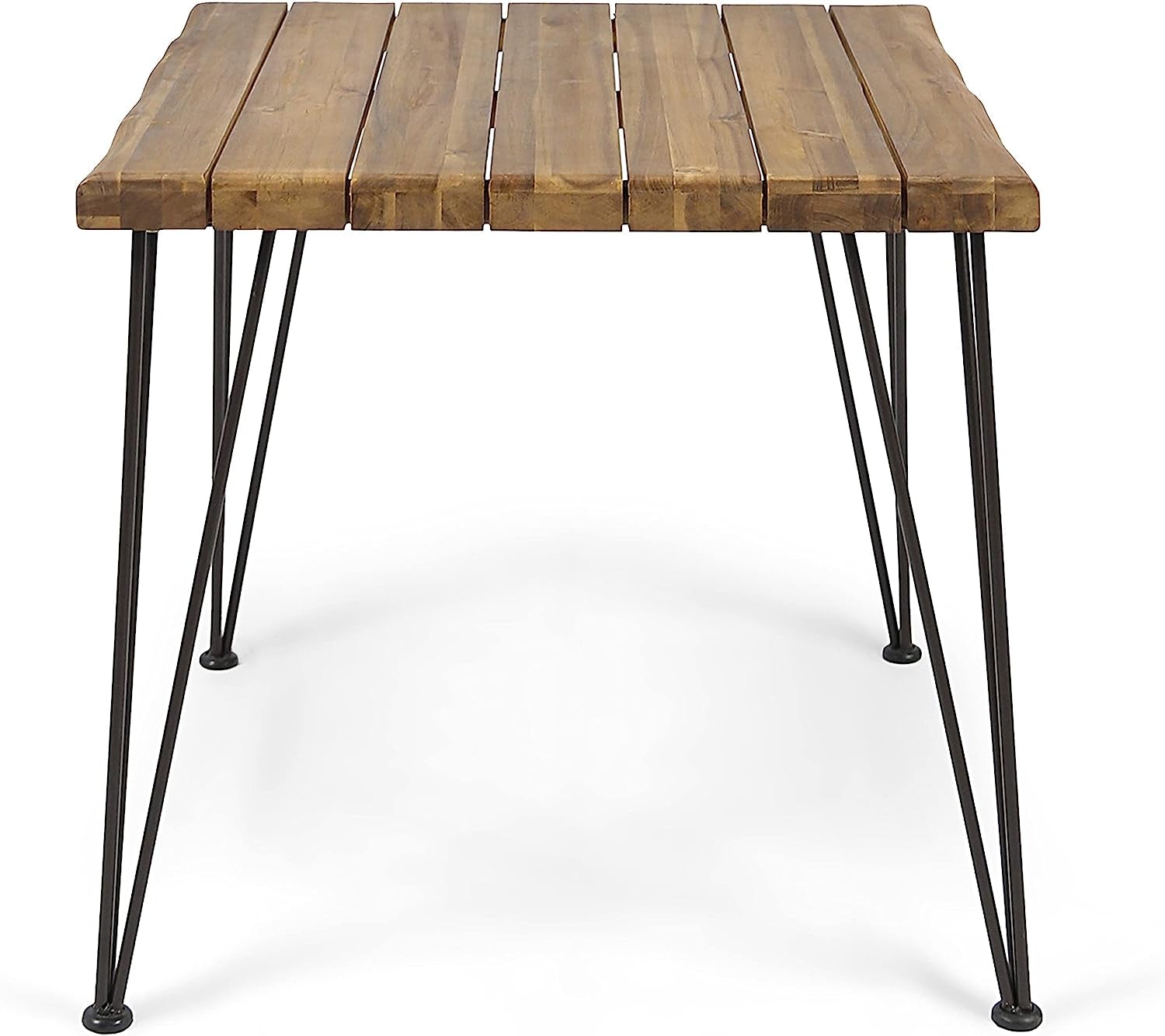 Industrial Acacia Wood Dining Table-4