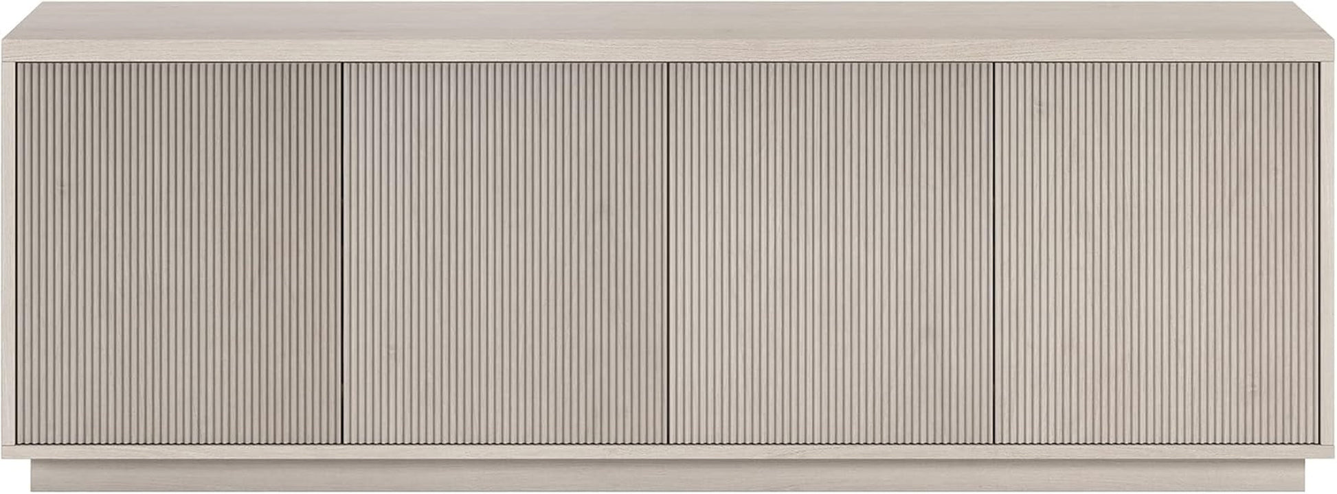 Hanson TV Stand, 70" Wide, Alder White-2