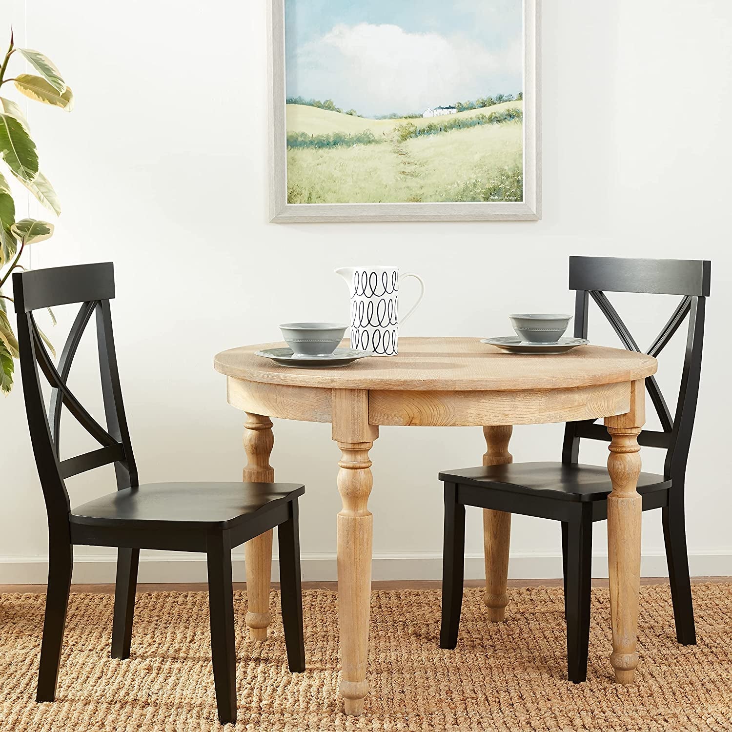 Black Blair Dining Chair Pair-0
