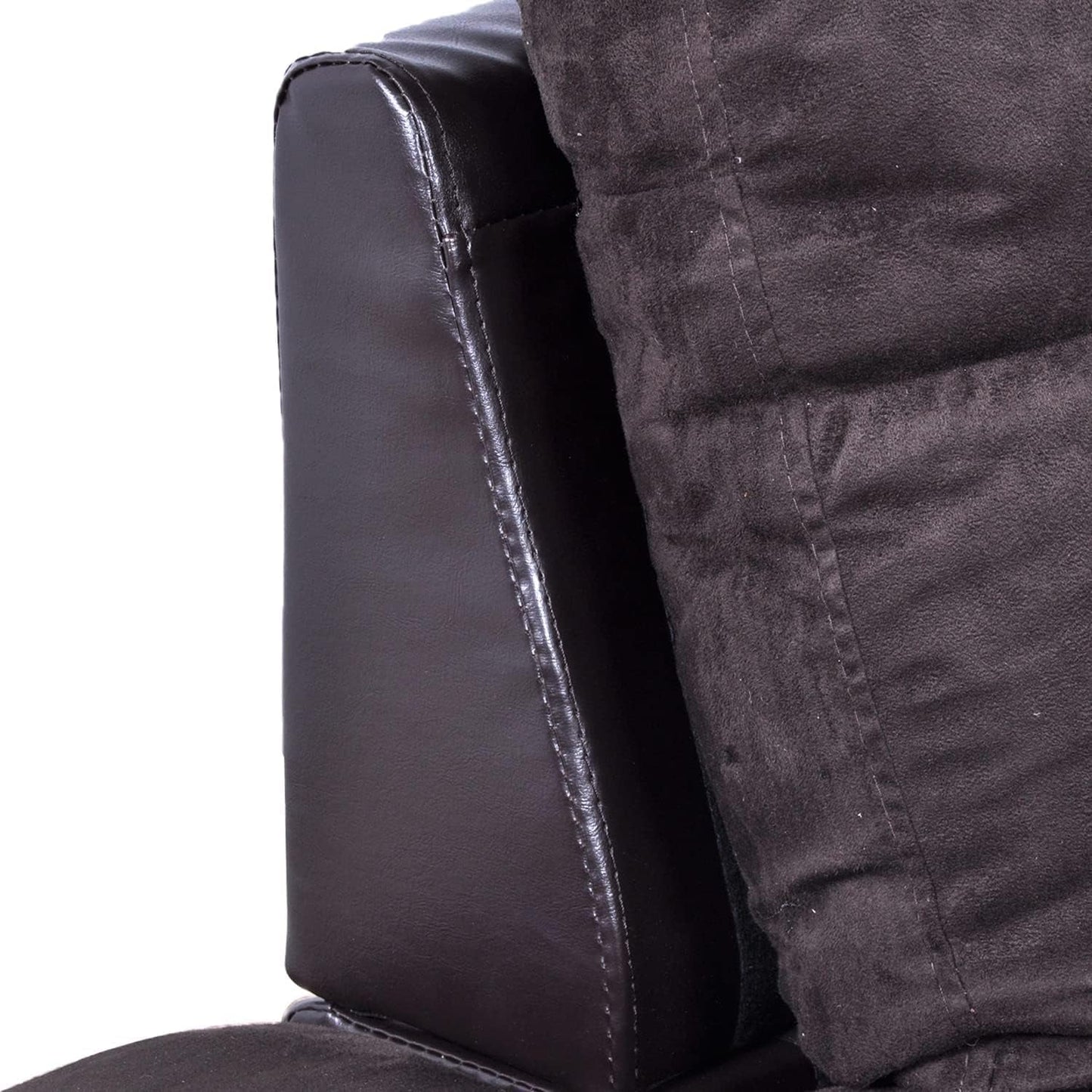 Modern L-Shaped Sectional Sofa Set for Small Living Room, Modular Couch with Chaise, Comfortable and Affordable Traditional, U-Shaped, Corner (Espresso, Left Hand Facing)-3