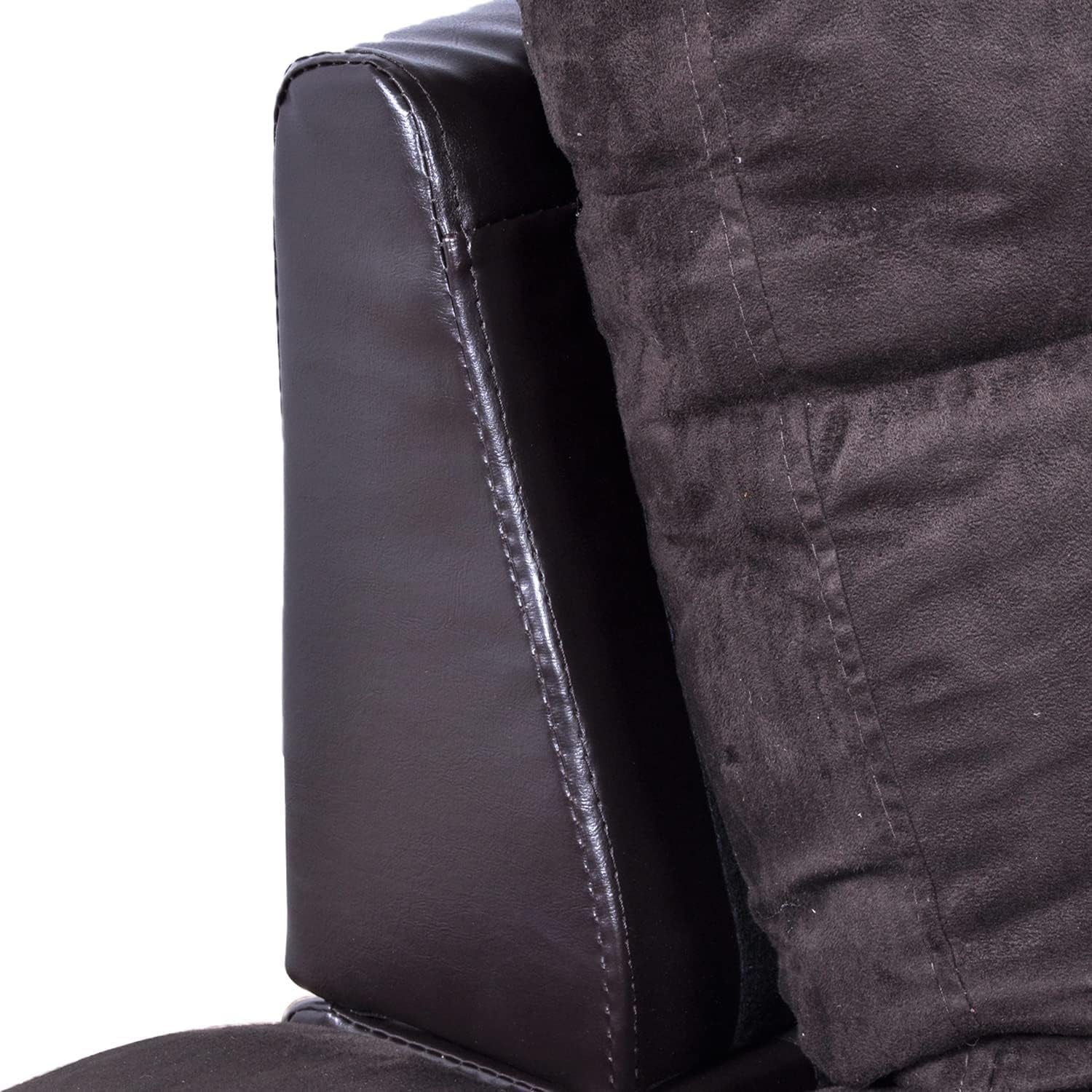 Modern L-Shaped Sectional Sofa Set for Small Living Room, Modular Couch with Chaise, Comfortable and Affordable Traditional, U-Shaped, Corner (Espresso, Left Hand Facing)-3