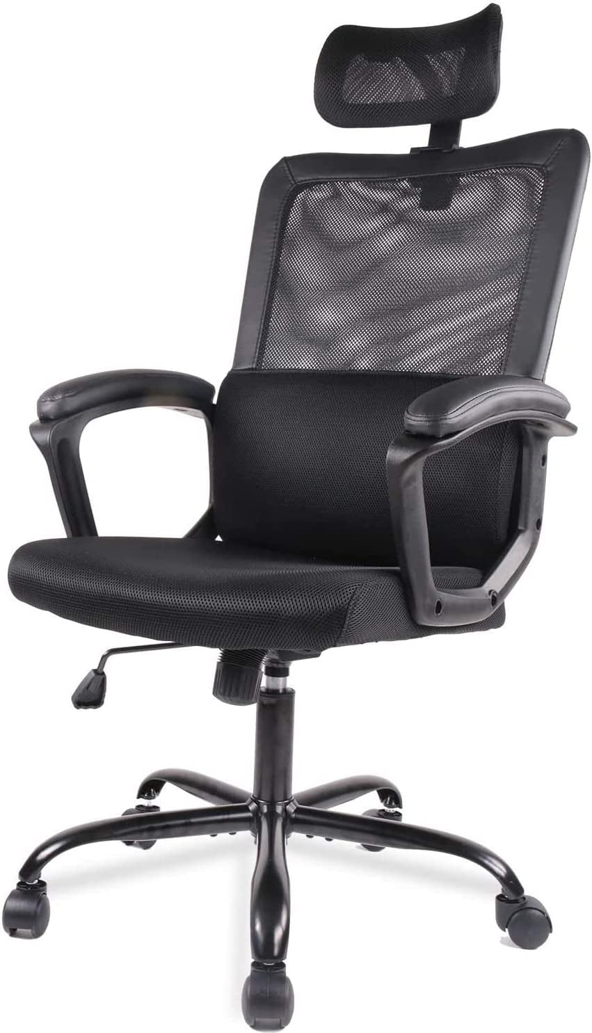 Ergonomic Mesh High Back Office Chair-0