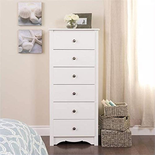 Monterey 6 Drawer Tall Chest for Bedroom-0